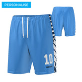 STRIDE SHORTS 7 - SKY BLUE